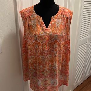 Violet + Claire sleeveless blouse